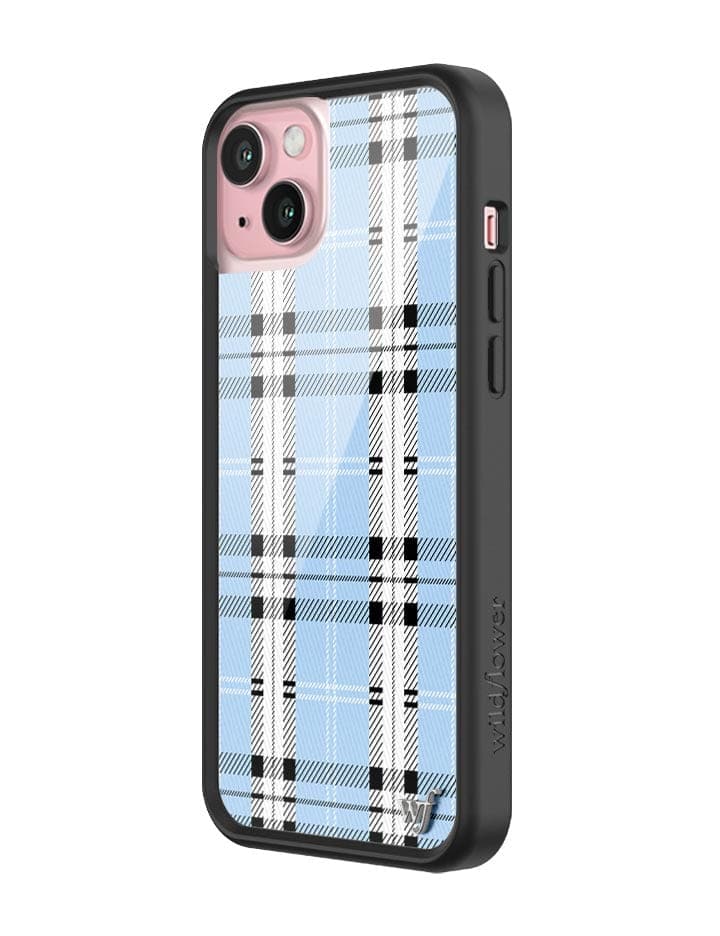 Plaid | Blue iPhone Case