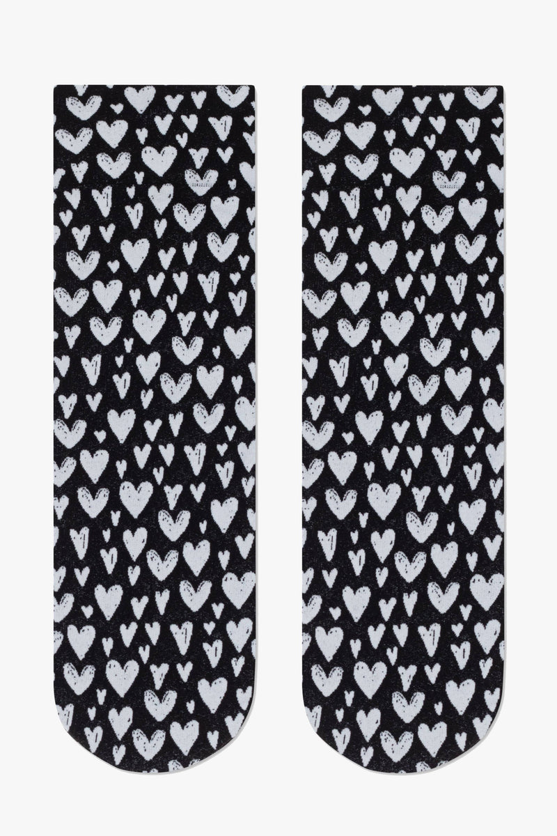 Socks Conte Fantasy - Heart Pattern