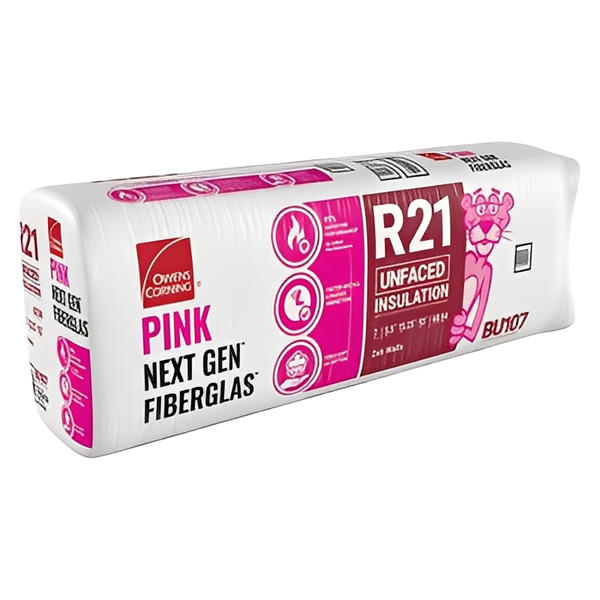 Owens Corning R-21 Un-Faced Fiberglass Insulation Batts (All Sizes)