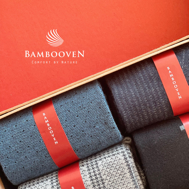 Men’s Bamboo Dress & Trouser Socks 6-Pack - 595