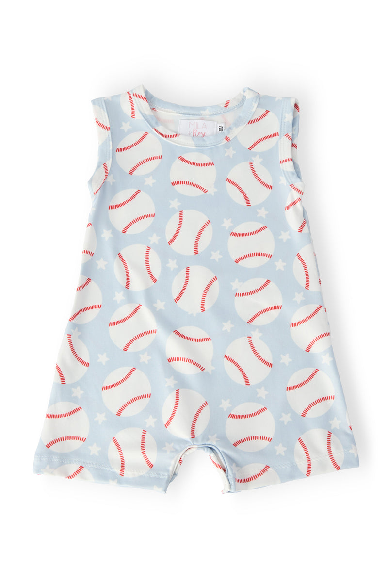 Baseball Shorty One-Piece