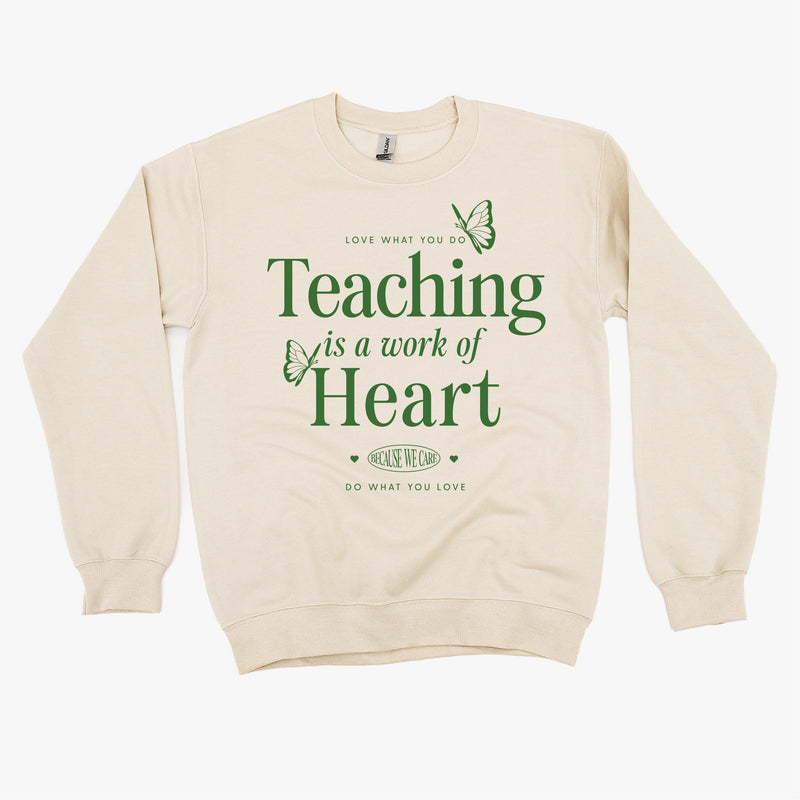 Teaching Is A Work Of Heart - BASIC Fleece