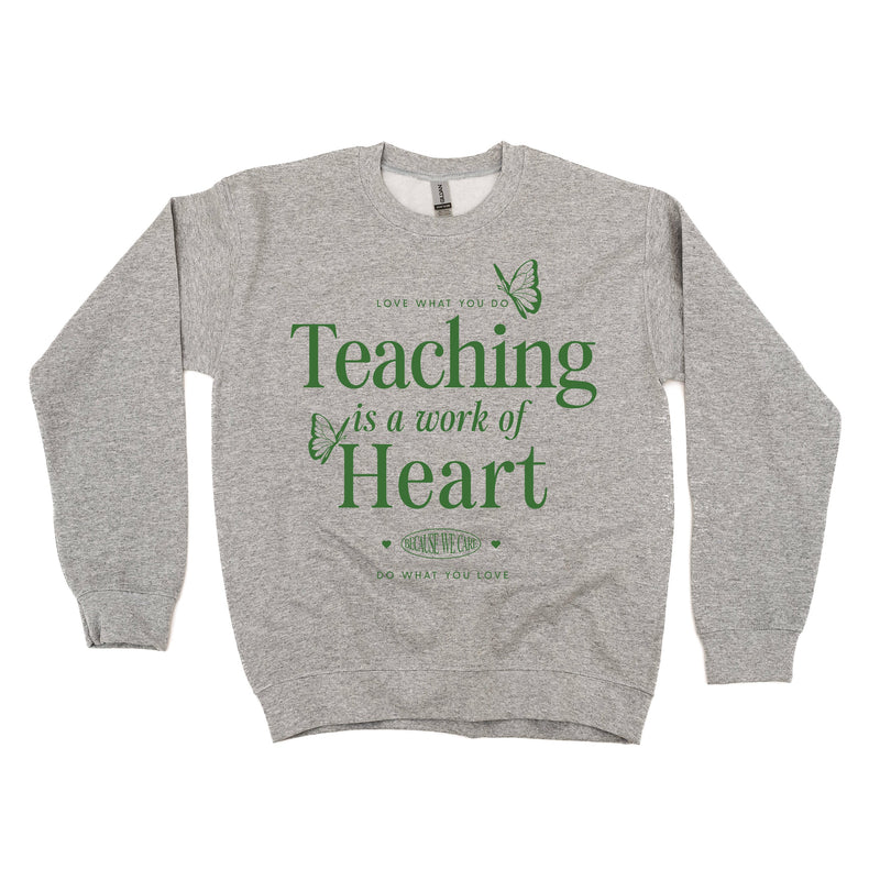 Teaching Is A Work Of Heart - BASIC Fleece