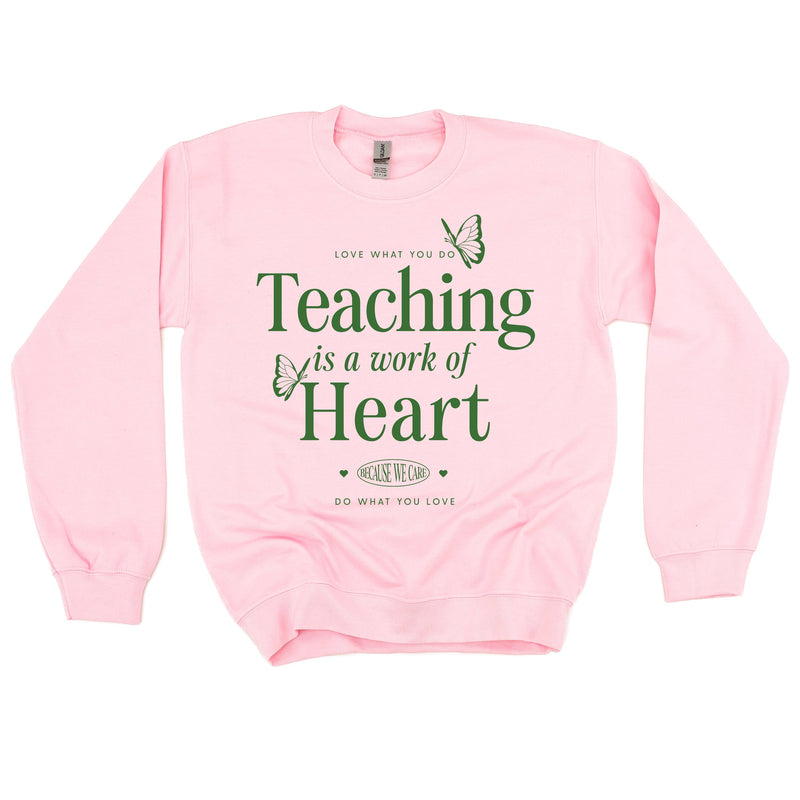 Teaching Is A Work Of Heart - BASIC Fleece