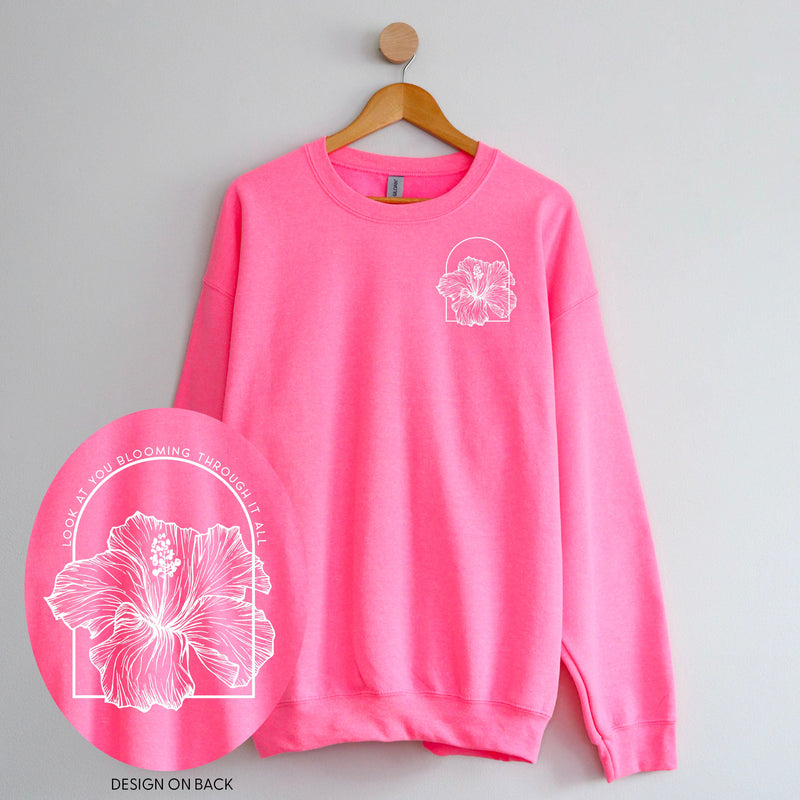 Look At You Blooming Through It All (pf&b) - BASIC Fleece