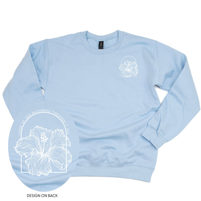 Look At You Blooming Through It All (pf&b) - BASIC Fleece