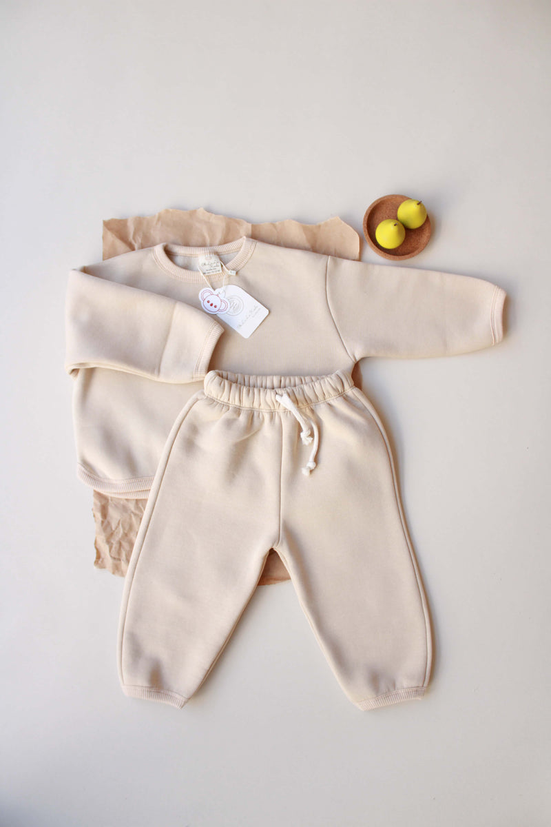 Noa 2 Piece Beige Set