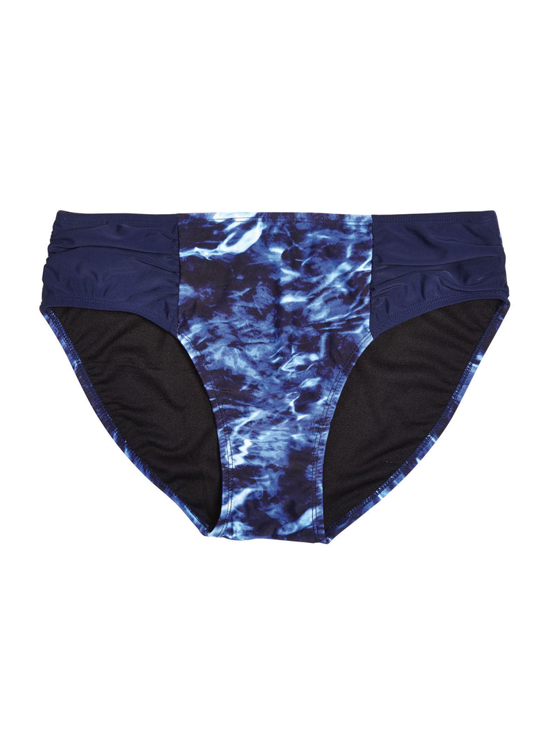 Women's Camo Bikini Bottom - Marlin Navy Hunting Swimwear - Wilderness Dreams