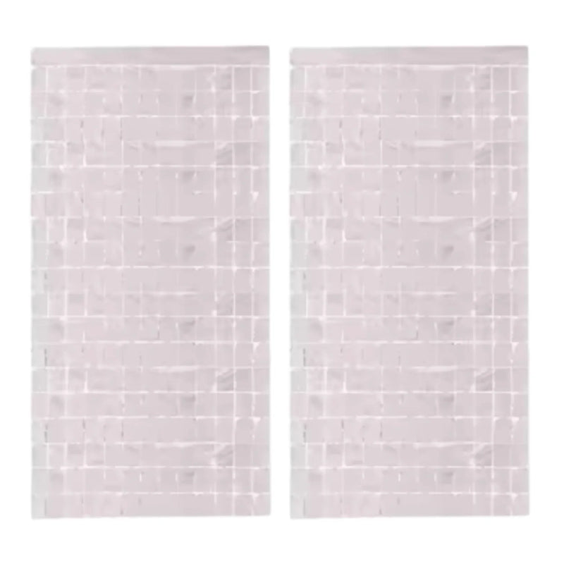 Birthday Party Shimmer Wall Curtains 2-Pack
