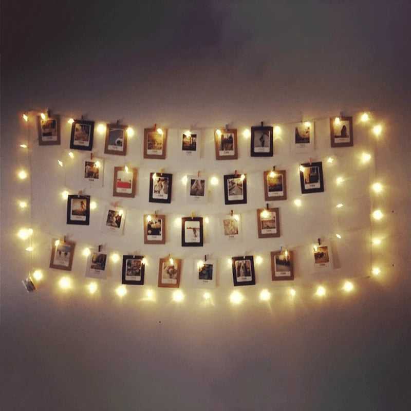 Black Paper Photo Frame Banner: Celebrate Kids Birthday Milestones