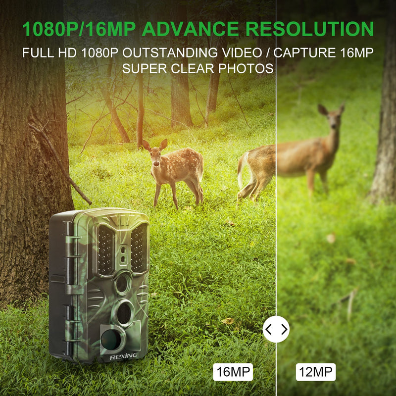 REXING H1 Blackhawk Night Vision Trail Camera Full HD 1920×1080