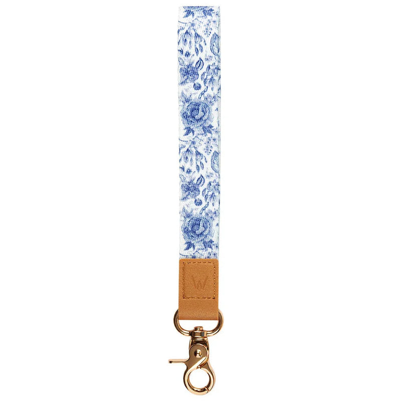 Blue Willow Wrist Lanyard