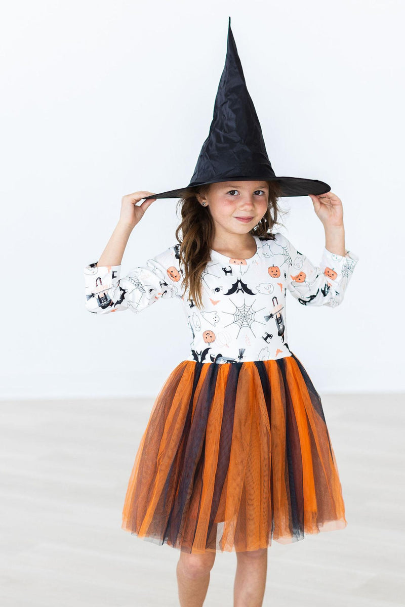 Boo-tiful Halloween L/S Tutu Dress