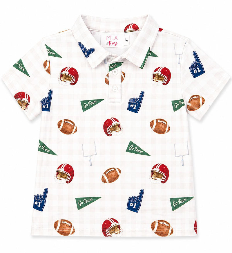 Boys Friday Night Lights S/S Polo