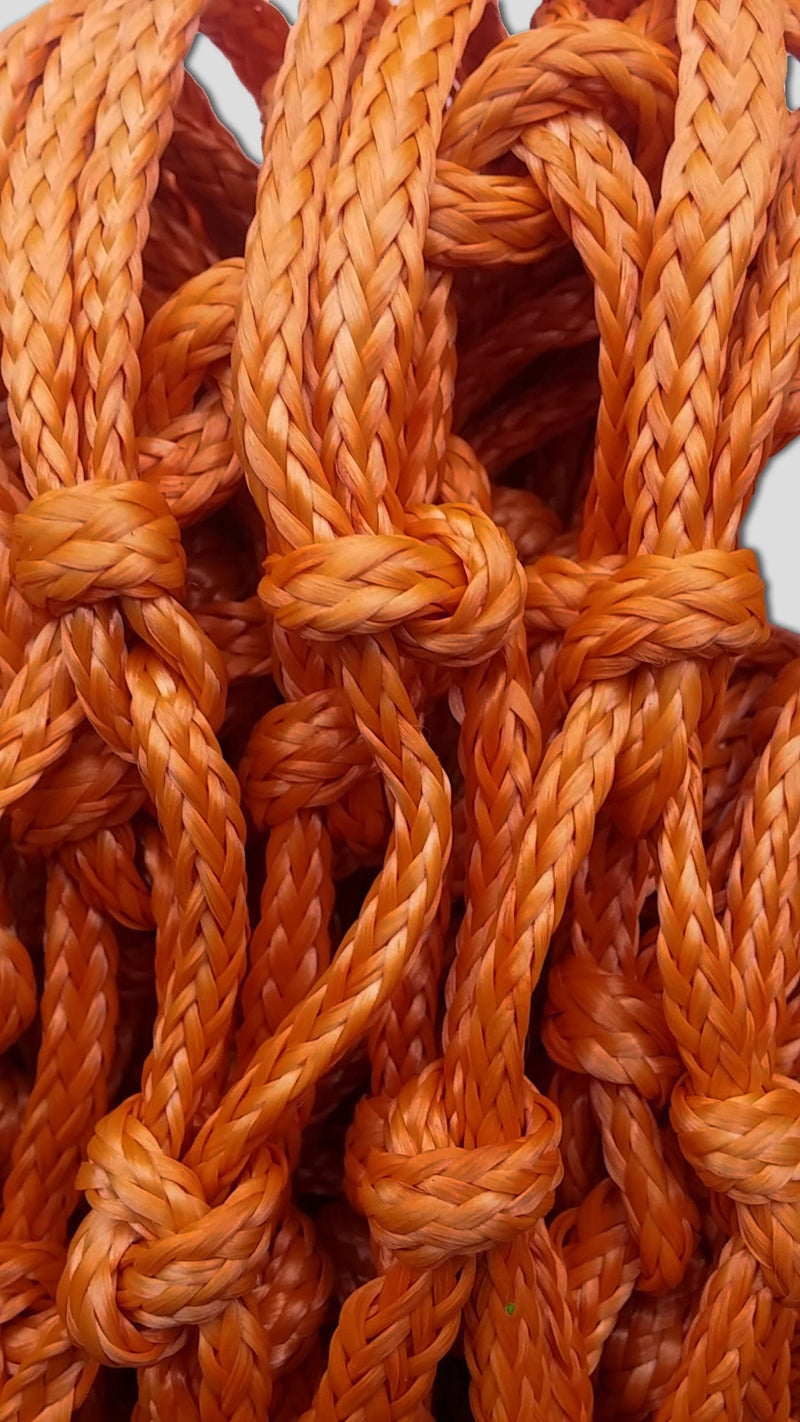 Krazy Netz Heavy Duty Burnt Orange Basketball Rim Net