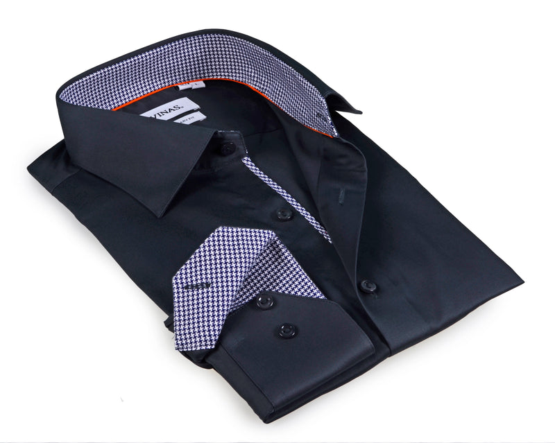 Button-Up  Shirt // -  Contemporary Fit - Contrast trimming - final sale