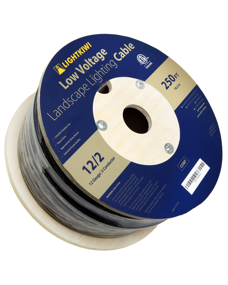 250ft Landscape Wire - 12/2 Low Voltage Direct Burial