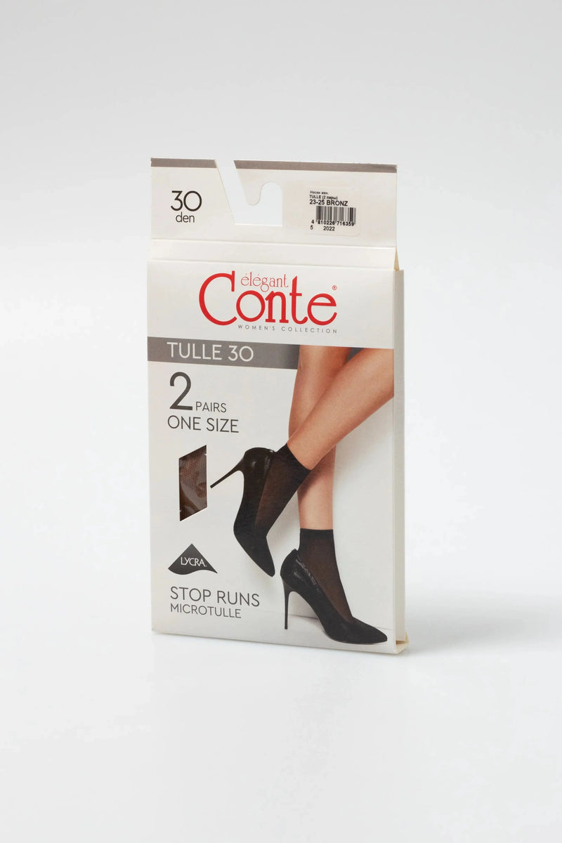 Socks Conte Tulle 30 Den (2 pairs)