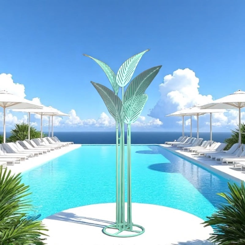 Metal Palm Tree Stand - Decorative Palmetto Backdrop Props