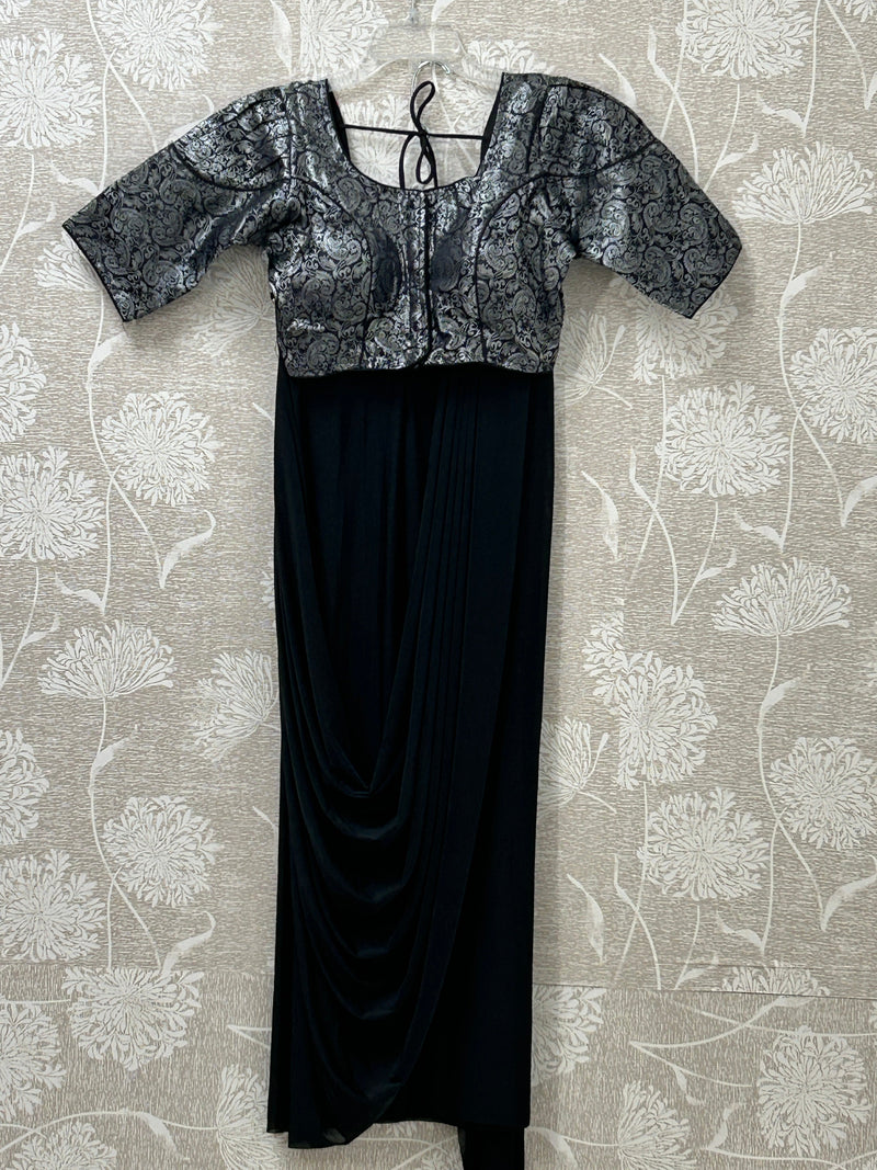 Readymade saree with blouse
