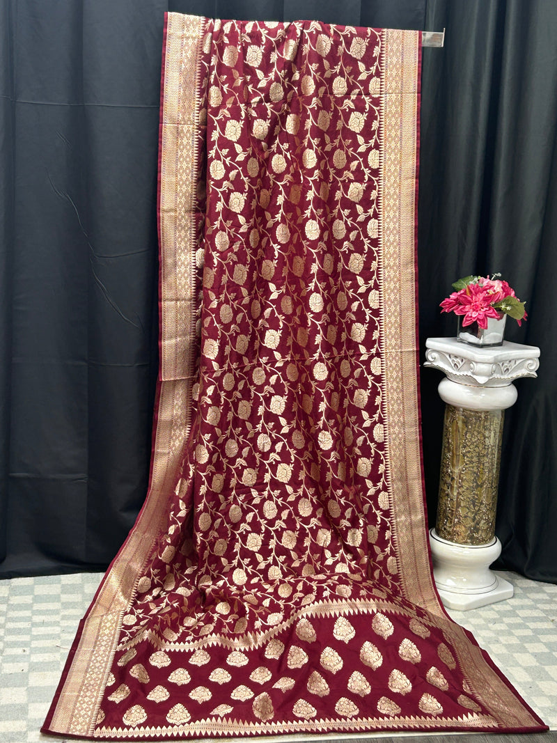 Mashru silk Banarasi saree