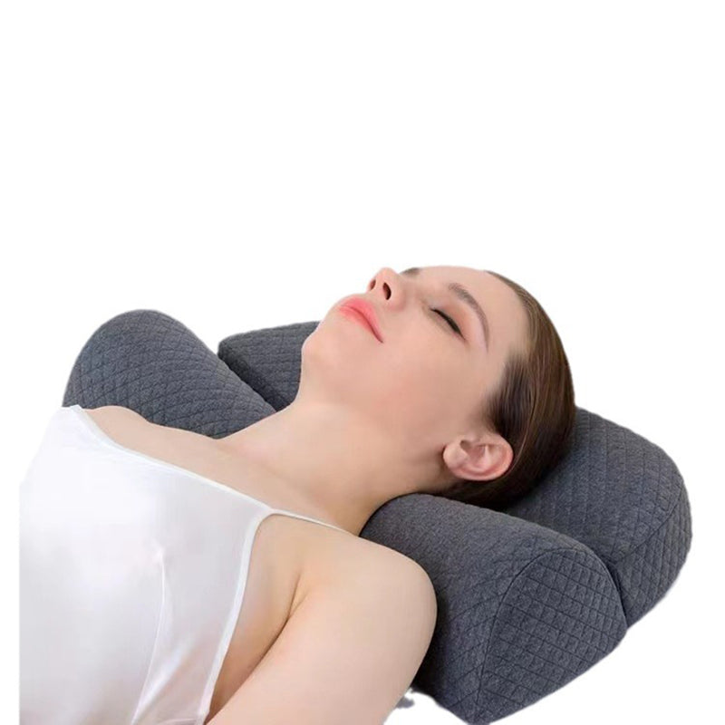Bed Side Sleeping Pillow Ergonomic Cervical Memory Foam Pillow