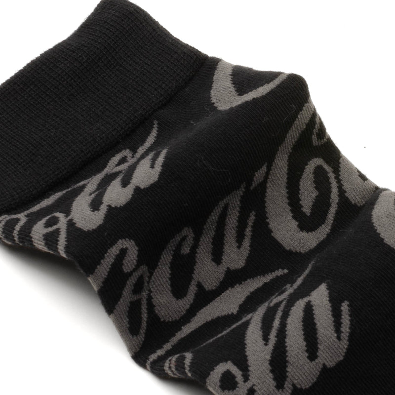 Coca-Cola Black Logo Dress Socks