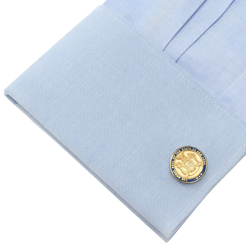 New York State Seal Cufflinks