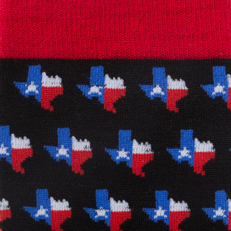 Texas State Black Sock