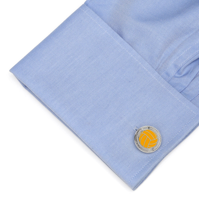 Water Polo Embossed Cufflinks