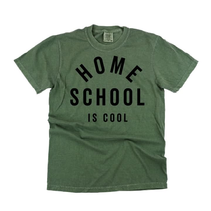 Home School Is Cool - Comfort Colors Tee