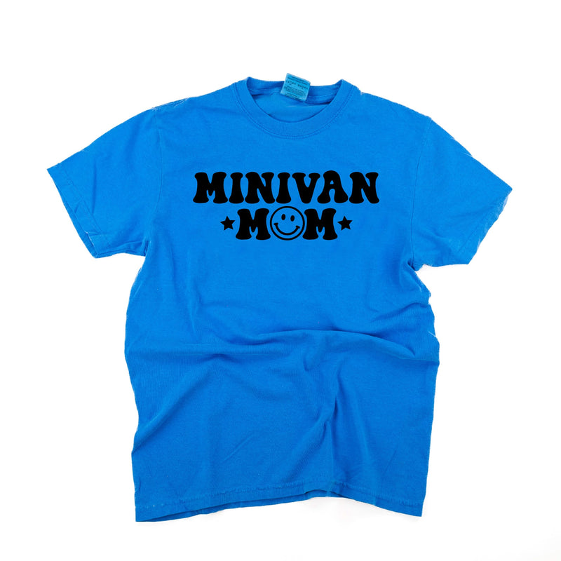 Minivan Mom - Smiley Face (f & b) - Comfort Colors Tee