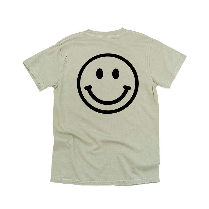 Minivan Mom - Smiley Face (f & b) - Comfort Colors Tee