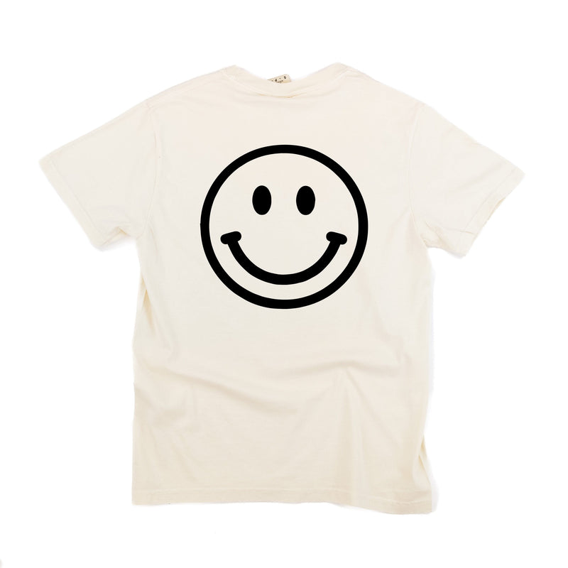 Minivan Mom - Smiley Face (f & b) - Comfort Colors Tee