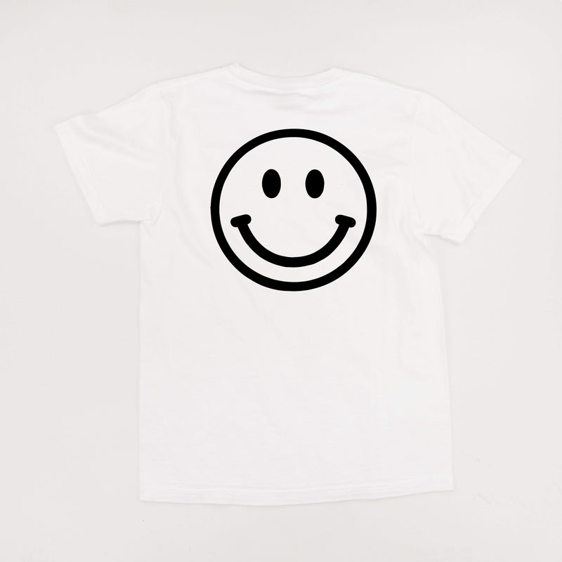 Minivan Mom - Smiley Face (f & b) - Comfort Colors Tee