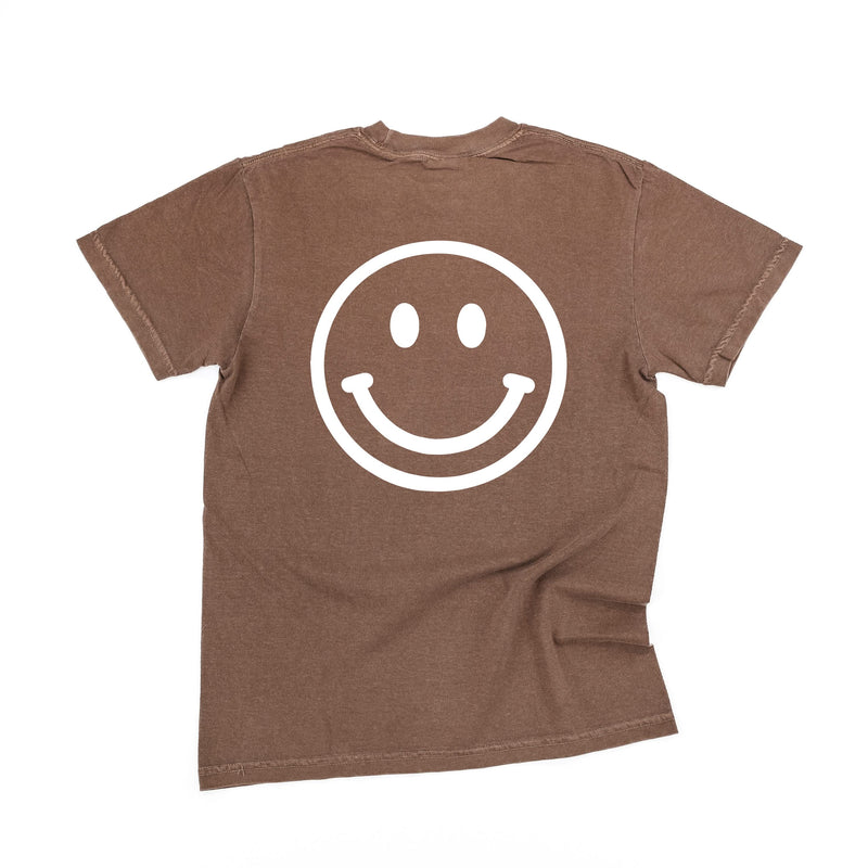 Minivan Mom - Smiley Face (f & b) - Comfort Colors Tee
