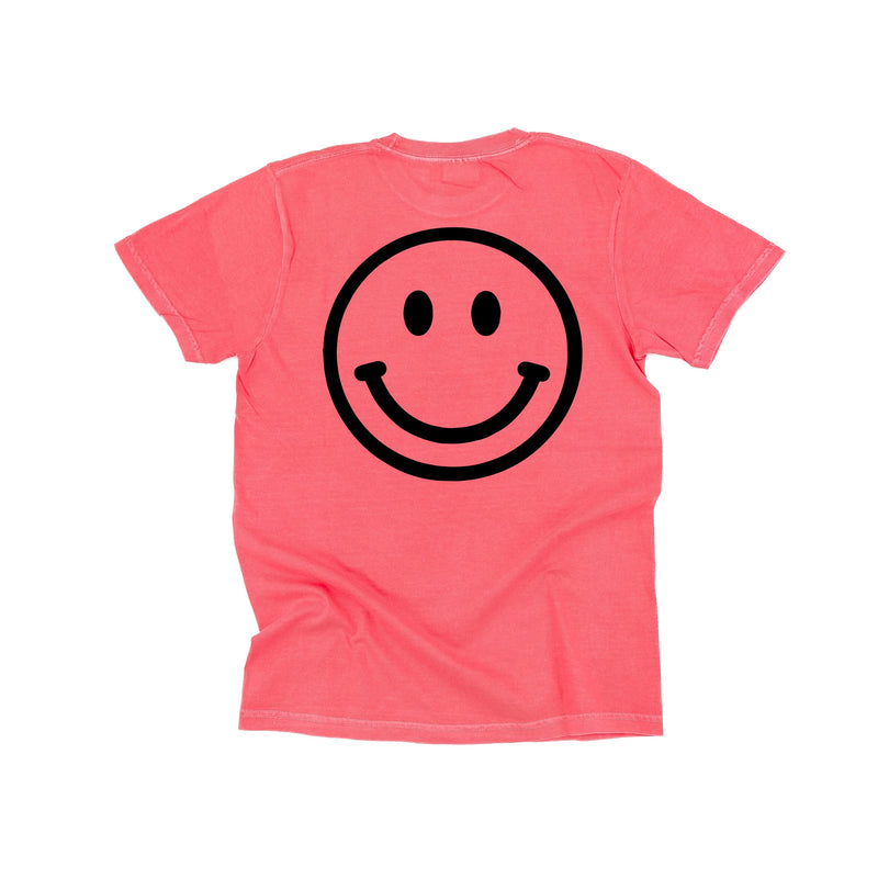Minivan Mom - Smiley Face (f & b) - Comfort Colors Tee