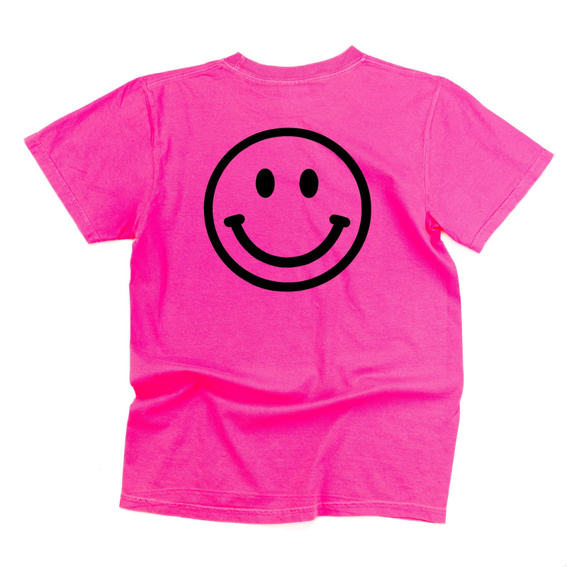 Minivan Mom - Smiley Face (f & b) - Comfort Colors Tee