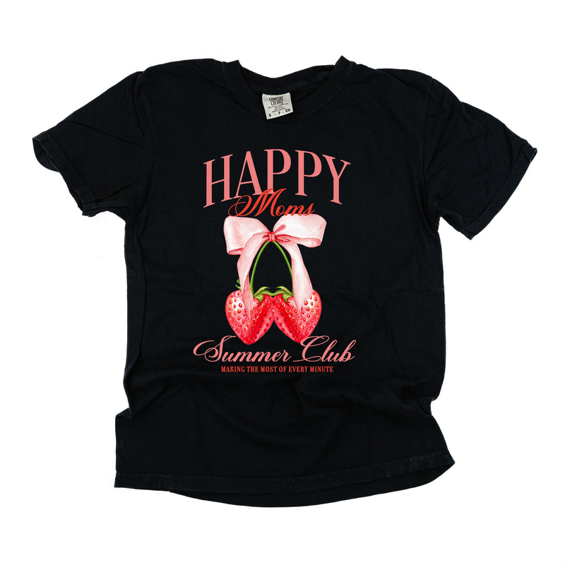 Happy Moms Summer Club (Girl's Girl Version) - Comfort Colors Tee