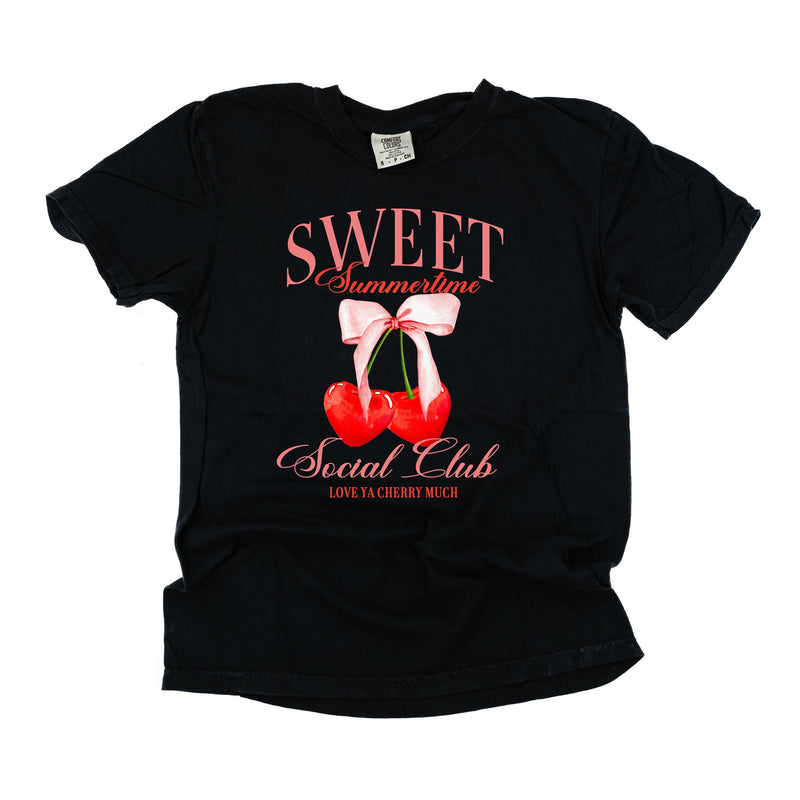 Sweet Sumertime Social Club (Girl's Girl Version) - Comfort Colors Tee