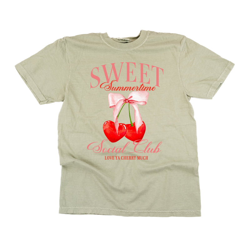 Sweet Sumertime Social Club (Girl's Girl Version) - Comfort Colors Tee