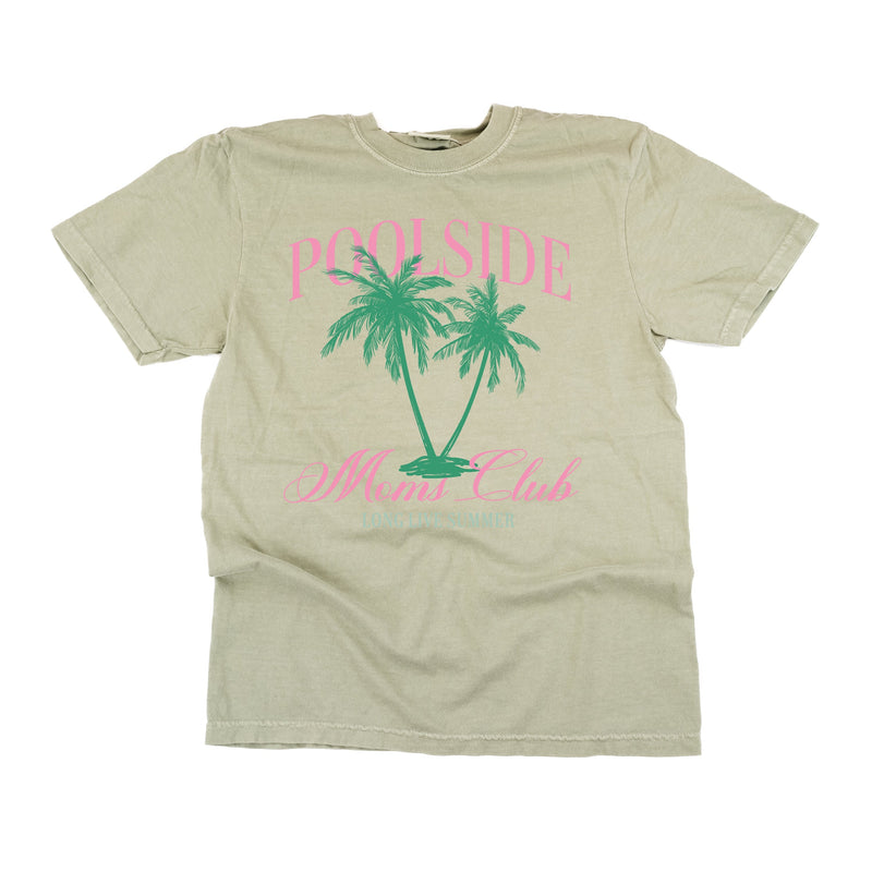 Poolside Moms Club (Girl's Girl Version) - Comfort Colors Tee
