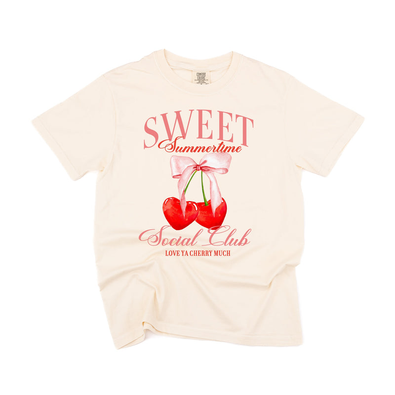 Sweet Sumertime Social Club (Girl's Girl Version) - Comfort Colors Tee