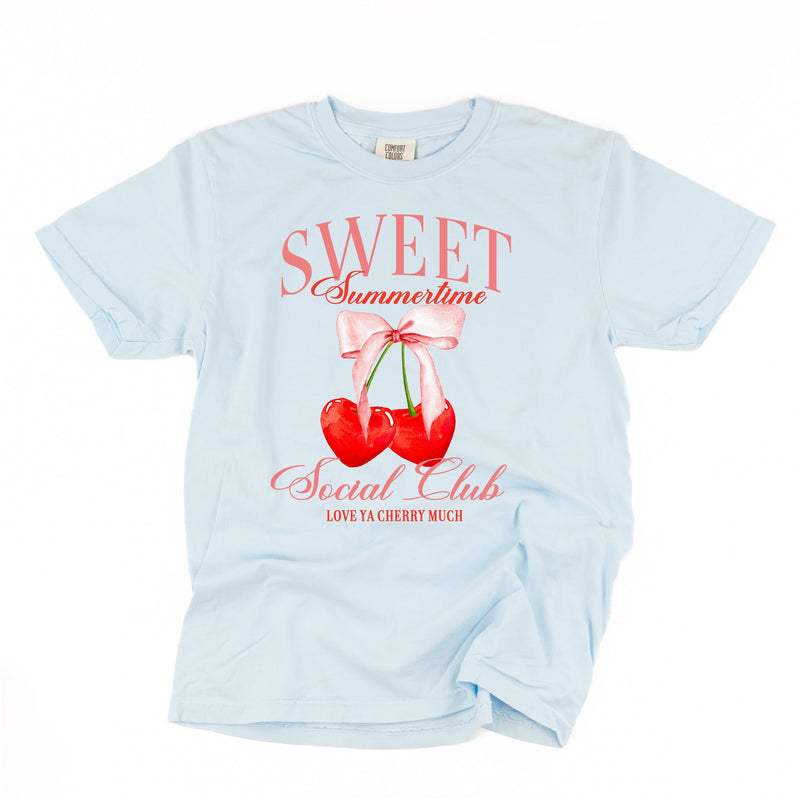 Sweet Sumertime Social Club (Girl's Girl Version) - Comfort Colors Tee