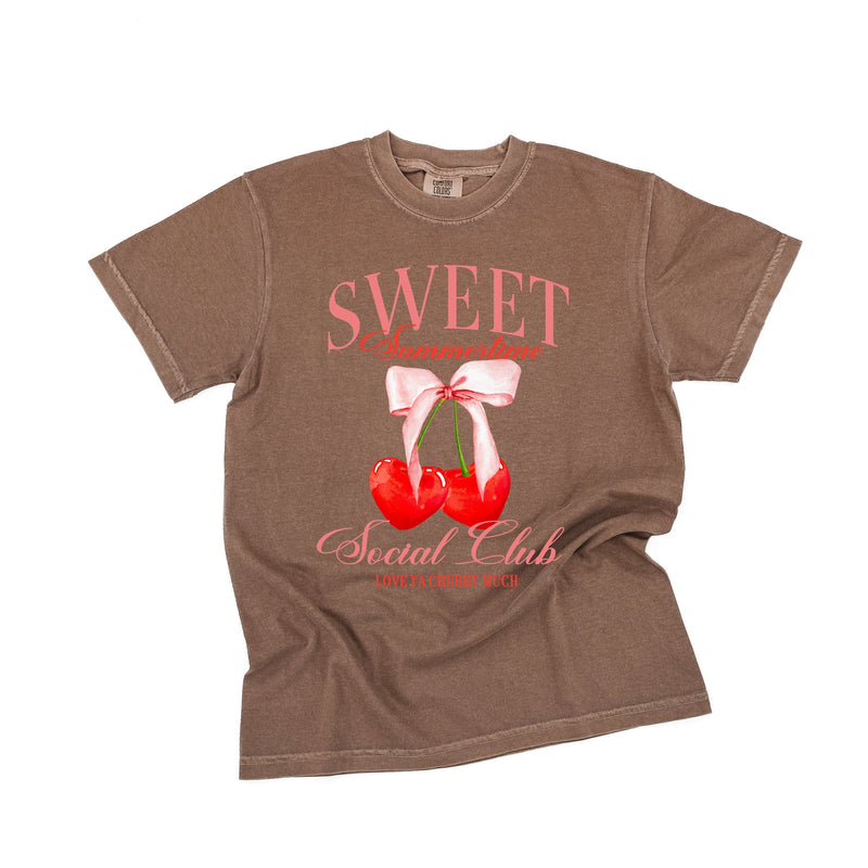 Sweet Sumertime Social Club (Girl's Girl Version) - Comfort Colors Tee