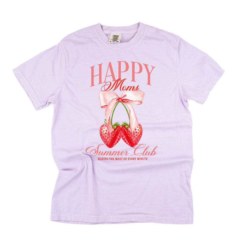 Happy Moms Summer Club (Girl's Girl Version) - Comfort Colors Tee