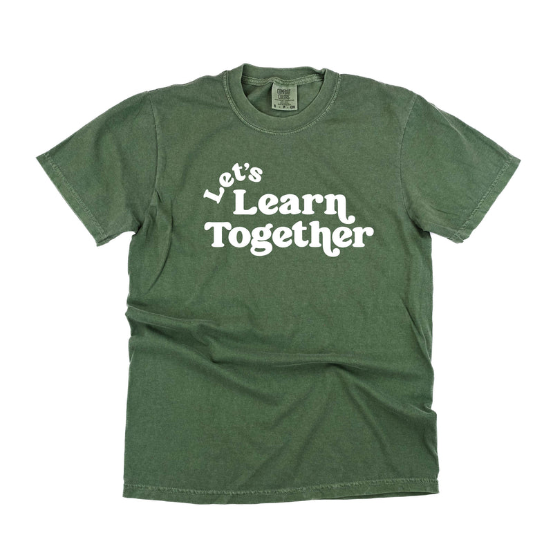 Let's Learn Together - Comfort Colors Tee