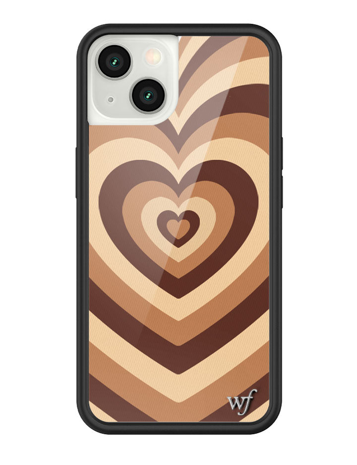 Latte Love | Brown iPhone Case