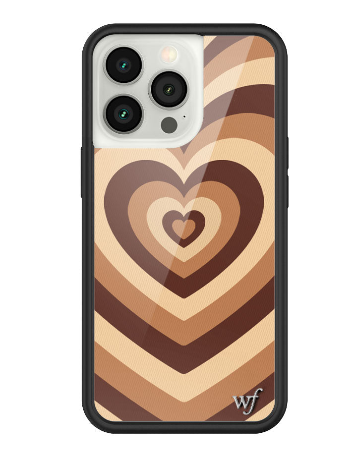 Latte Love | Brown iPhone Case