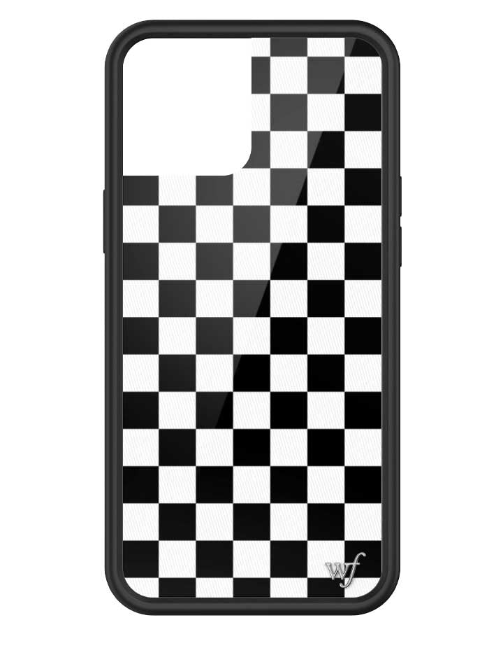 Checkers | Black iPhone Case